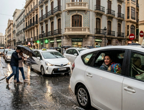 Cuando un taxi en Valencia te salva el día